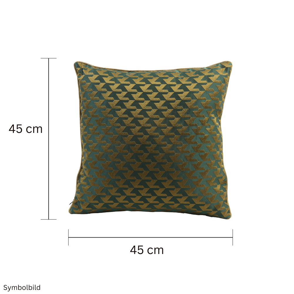 TFJOIA Kissen Grün + Gold