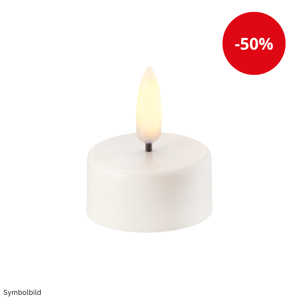Teelicht ø4 cm