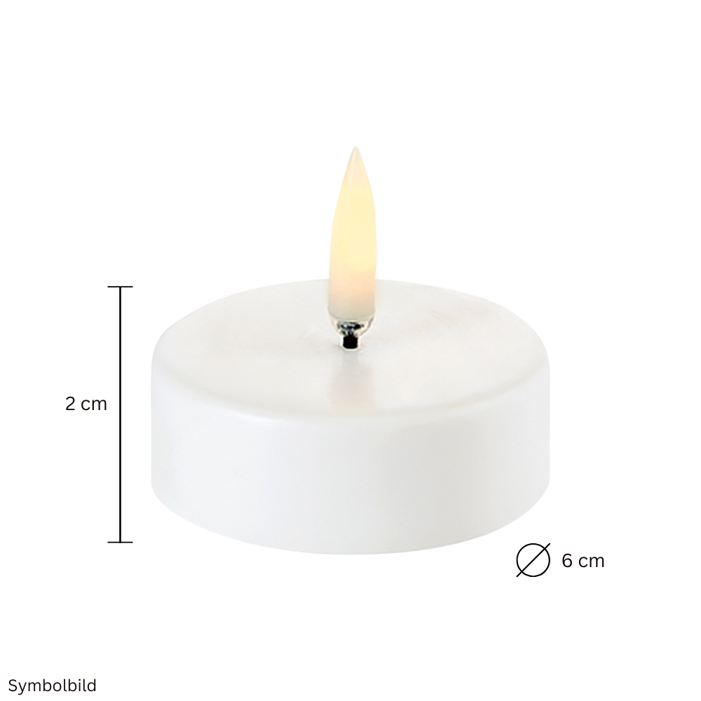 Teelicht ø6 cm