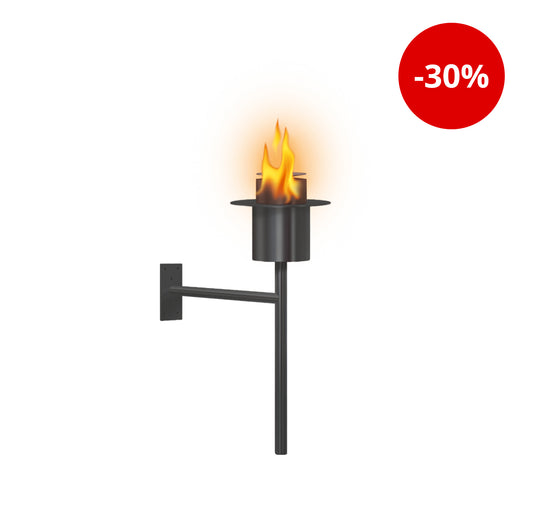 Steelo Wandfackel Anthrazit